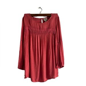 NWT St. John's Bay long sleeve top color‎ size S